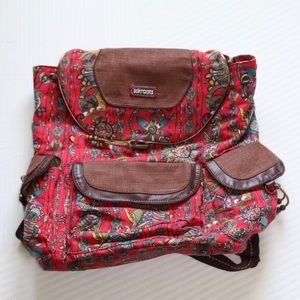🆕 Sakroots Paisley/Floral Backpack/Sack